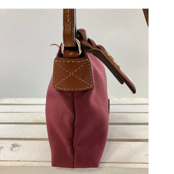 DOONEY & BOURKE SMALL WINE CANVAS CROSSBODY BAG (ASIS) - Picture 12 of 15